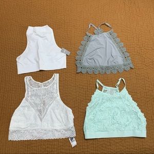 Bundle of 4 NWT Aerie Bralettes